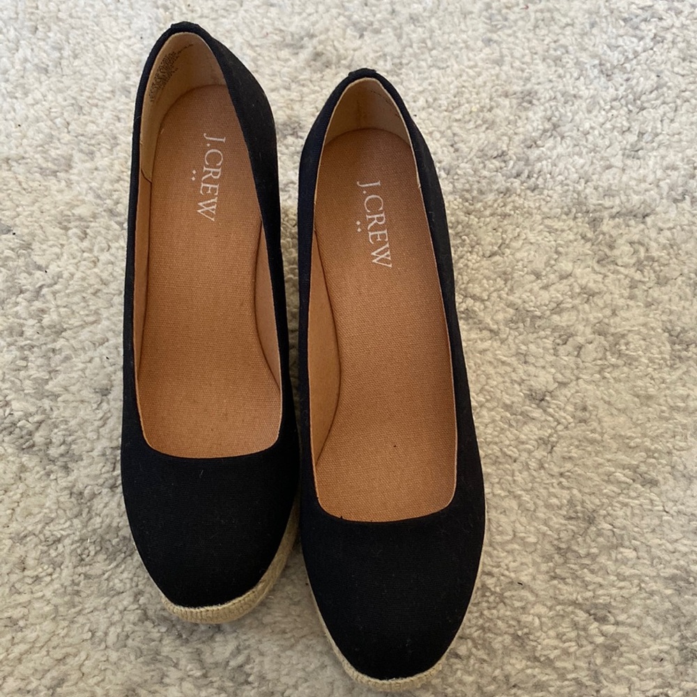 J Crew espadrille wedges